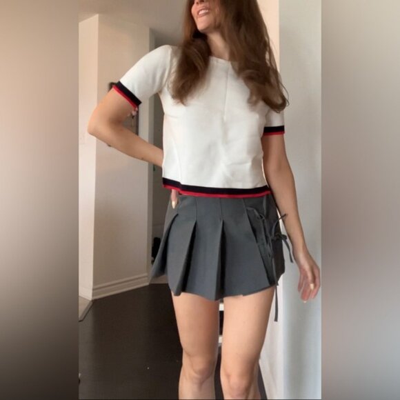 White short sleeves top - Picture 5 of 9